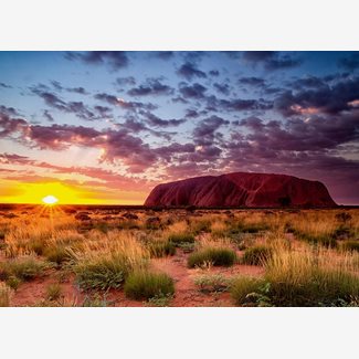 1000 bitar - Ayers Rock, Australien