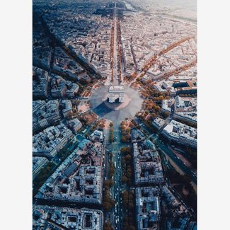 1000 bitar - Paris von Oben