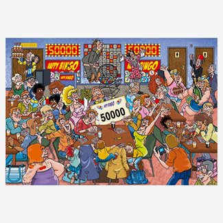 1000 bitar - Wasgij Mystery 19, Bingo blunder