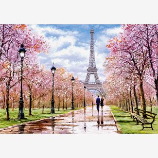 1000 bitar - Romantic Walk in Paris