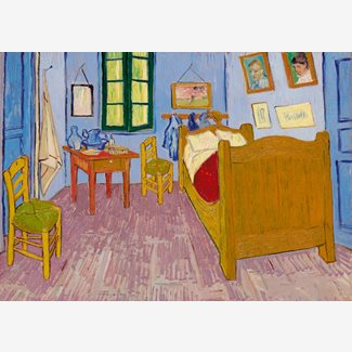 1000 bitar - Vincent Van Gogh, Bedroom in Arles