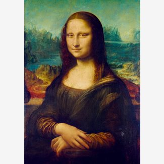 1000 bitar - Leonardo Da Vinci, Mona Lisa