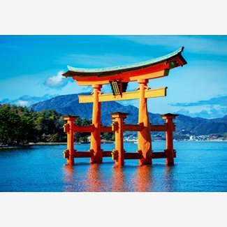 1500 bitar - The torii of Itsukushima Shrine