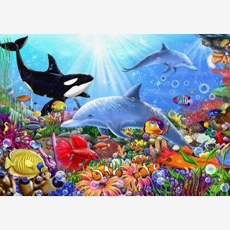 1500 bitar - Bright Undersea World