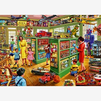 1000 bitar - Steve Crisp, Toy shop interiors