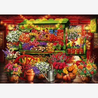 1000 bitar - Ciro Marchetti, Flower market stall