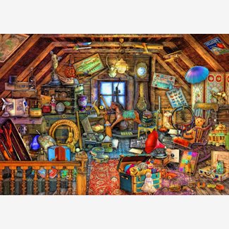 1500 bitar - Aimee Stewart, Hidden object attic