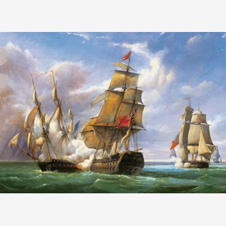 3000 bitar - Vessels at the Trafalgar battle