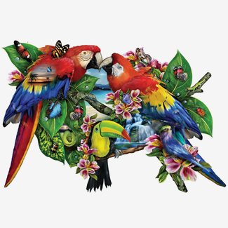 1000 bitar - Lori Schory, Parrots in Paradise