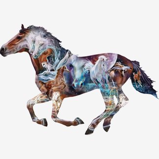 800 bitar - XXL The Mystery of the Horse