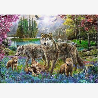 1000 bitar - Wolf family