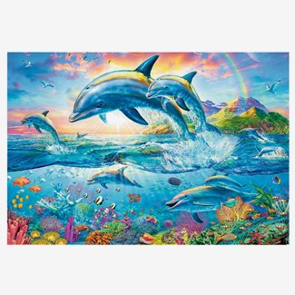 1500 bitar - Dolphin family