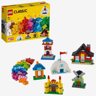 Lego Classic, Klossar och hus