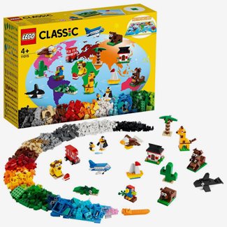 Lego Classic, Jorden runt