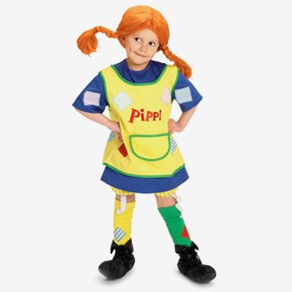 Kläder Pippi Långstrump 120-130 cl, från 6 år