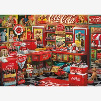 1000 bitar - Coca Cola, Nostalgieshop