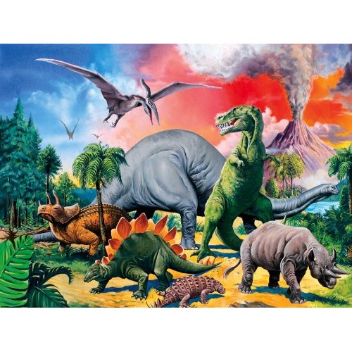 100 bitar - Dinosaurier