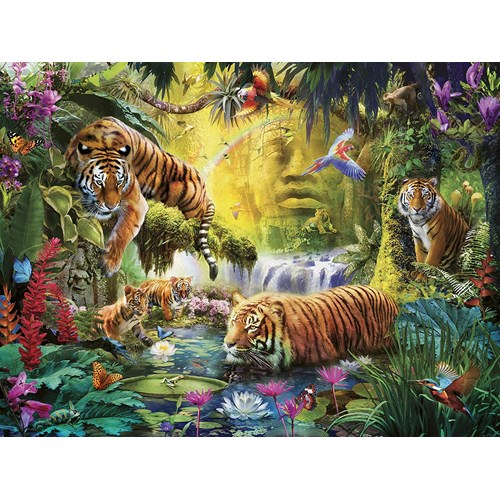 1500 bitar - Tranquil Tigers