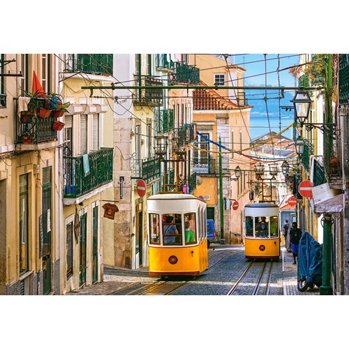 1000 bitar - Lisbon Trams, Portugal