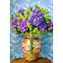 1000 bitar - Bouquet of Hydrangeas