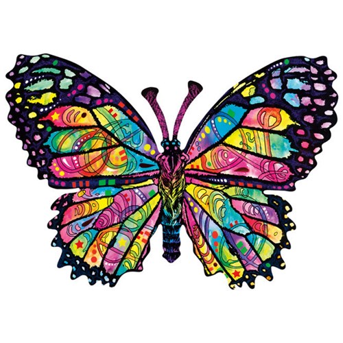 1000 bitar - Dean Russo, Stained glass butterfly