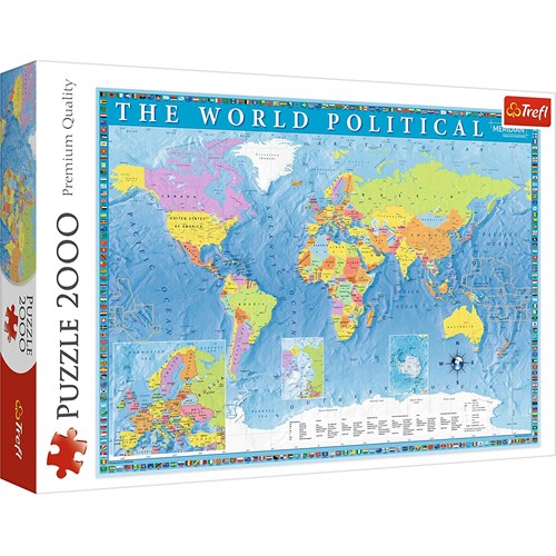 2000 bitar - The world map