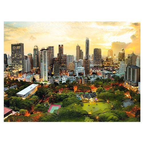 3000 bitar - Sunset in Bangkok