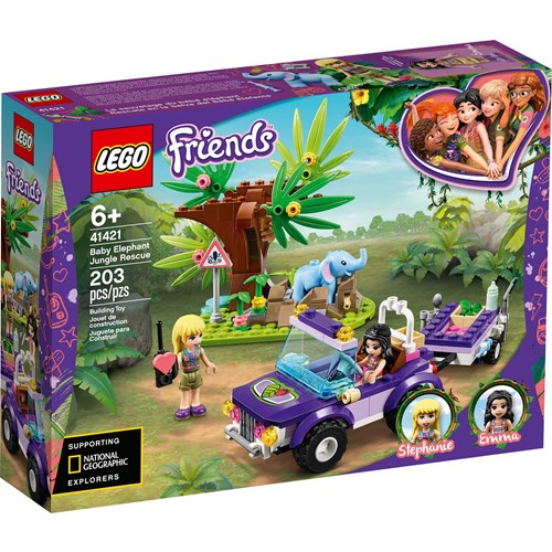 Lego Friends, Djungelräddning med elefantunge