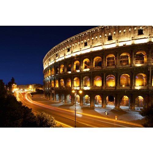 1000 bitar - Colosseum by night