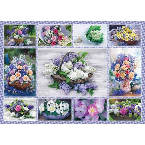 500 bitar - Simon Kayne, Bouquet of flowers