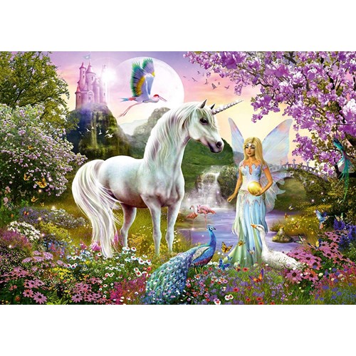 2000 bitar - Fairy and unicorn