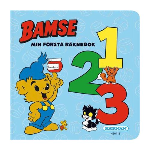 Pekbok Bamse 1,2,3