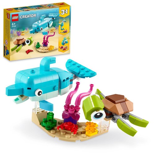 Lego Creator, Delfin och Sköldpadda