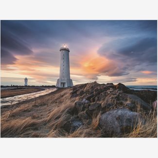 1500 bitar - Akranes lighthouse, Iceland