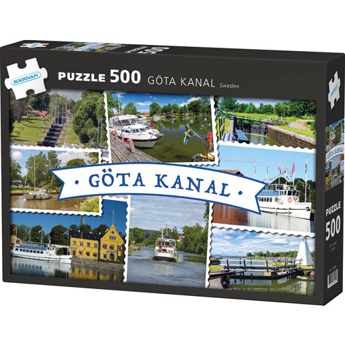 500 bitar - Göta kanal