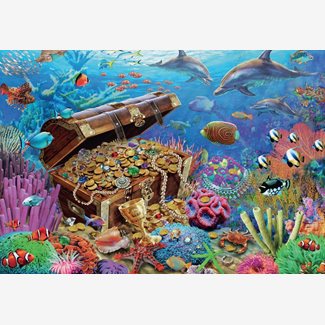 1000 bitar - Under water treasure