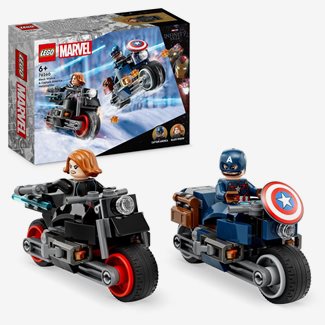 Lego Super-Heroes, Black Widows & Captain Americas motorcyklar